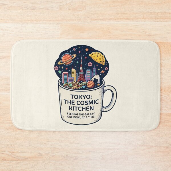 Item preview, Tokyo The Cosmic Kitchen Feeding The Galaxy Ramen Mug designed and sold by Amir Faysal.