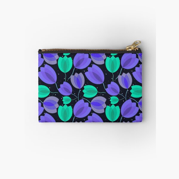 Item preview, Celestial Retro Neon Tulip Floral Pattern designed and sold by chriswo-design.
