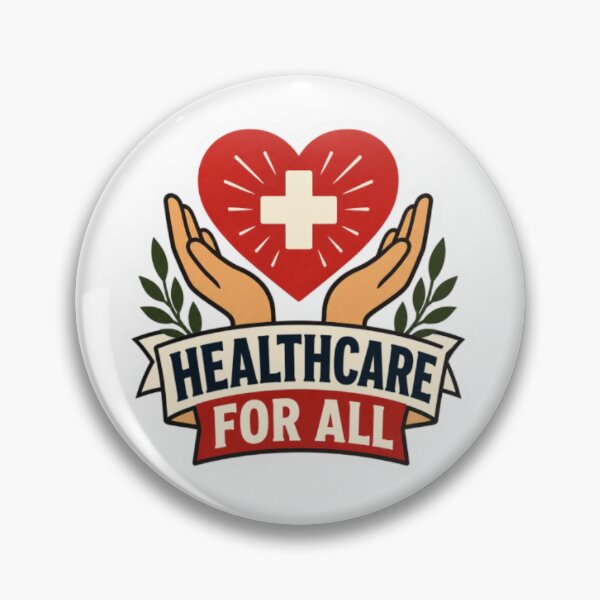 Item preview, Healthcare for All – Retro Universal Healthcare Design designed and sold by darametzgerart.