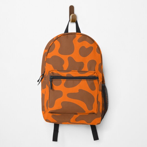 Item preview, Modern Graphic Cow Print Pattern | Bright Orange designed and sold by Frohyou.