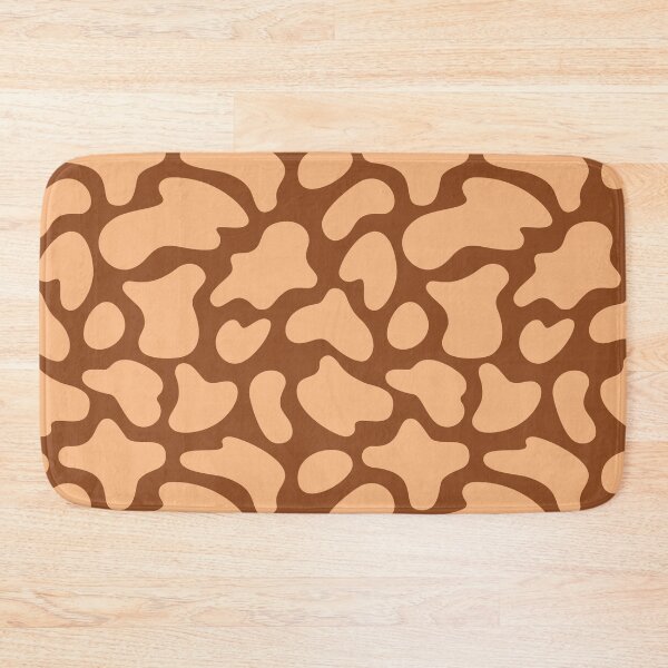 Item preview, Modern Graphic Cow Print Pattern | Dark Orange designed and sold by Frohyou.