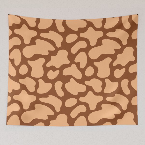 Item preview, Modern Graphic Cow Print Pattern | Dark Orange designed and sold by Frohyou.