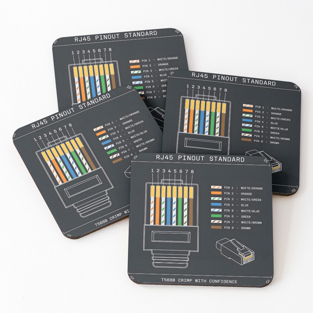 Item preview, Coasters (Set of 4) designed and sold by thirdshiftlab.