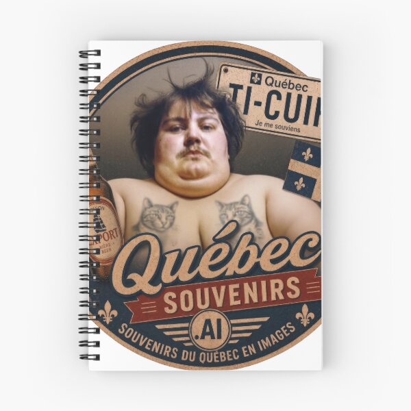 Item preview, QuebecSouvenir.AI designed and sold by VisualsbyMAL.