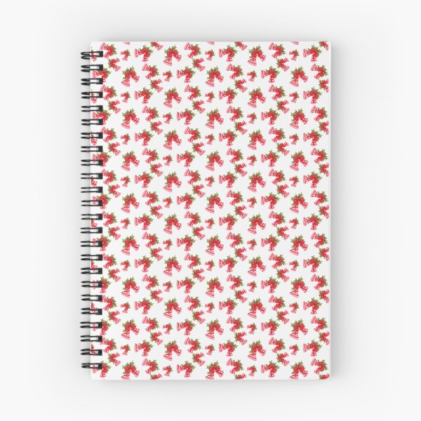 Item preview, Christmas Bells with Red Bow and Berries Off White designed and sold by JasmineGDesigns.