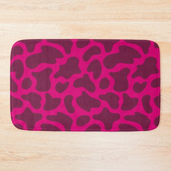 Item preview, Modern Graphic Cow Print Pattern | Bright Pink designed and sold by Frohyou.