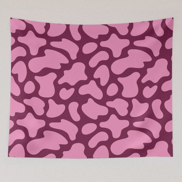 Item preview, Modern Graphic Cow Print Pattern | Dark Pink designed and sold by Frohyou.