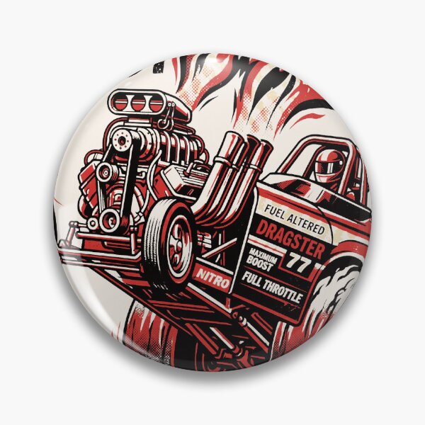 Item preview, Drag Racing Top Fuel Dragster Full Throttle Hot Rod Motorsport designed and sold by KiwiRider.