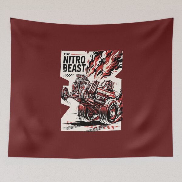 Item preview, Drag Racing Top Fuel Dragster Full Throttle Hot Rod Motorsport designed and sold by KiwiRider.