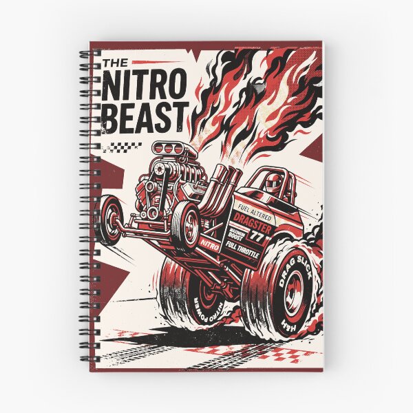 Item preview, Drag Racing Top Fuel Dragster Full Throttle Hot Rod Motorsport designed and sold by KiwiRider.