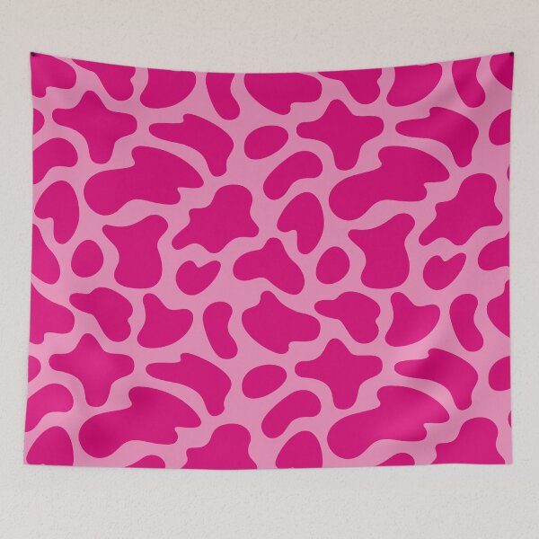 Item preview, Modern Graphic Cow Print Pattern | Light Pink designed and sold by Frohyou.