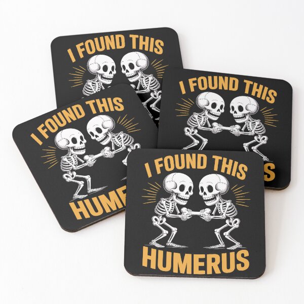 Item preview, I Found This Humerus Skeleton Battle Funny Gift for Medics & Anatomy Geeks designed and sold by SkymarArt.