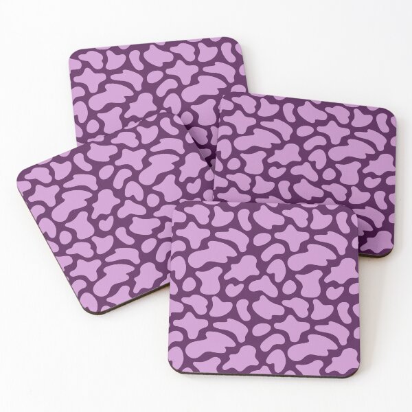 Item preview, Modern Graphic Cow Print Pattern | Dark Purple designed and sold by Frohyou.