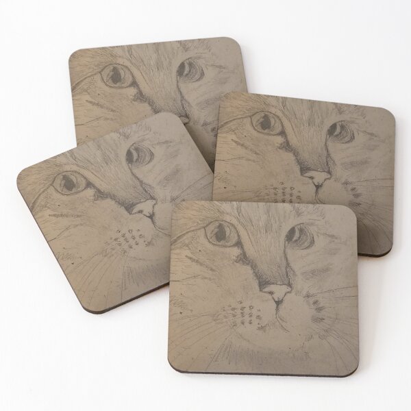 Item preview, Cat Sketch: Herbert #1 8-10 designed and sold by DancingCreek.