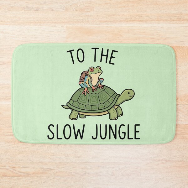 Item preview, To The Slow Jungle Tree Frog Riding Turtle Cute Backpack designed and sold by Amir Faysal.