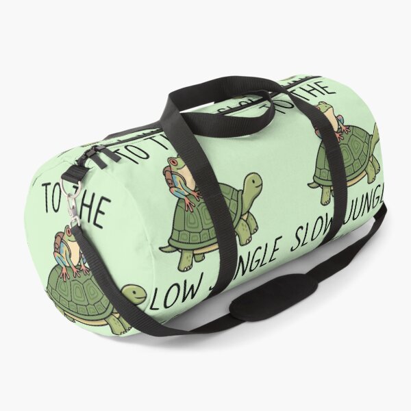 Item preview, To The Slow Jungle Tree Frog Riding Turtle Cute Backpack designed and sold by Amir Faysal.