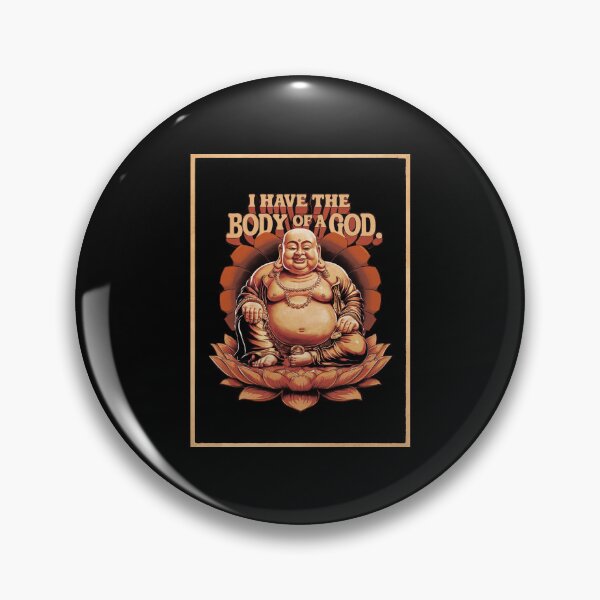 Item preview, Body Positive Buddha Art designed and sold by Mystikos Art.