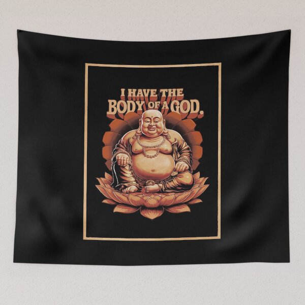 Item preview, Body Positive Buddha Art designed and sold by Mystikos Art.