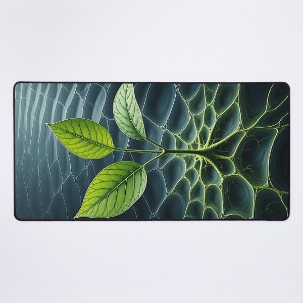 Item preview, Young plant grows through spider web designed and sold by Mianku | Für das Leben.