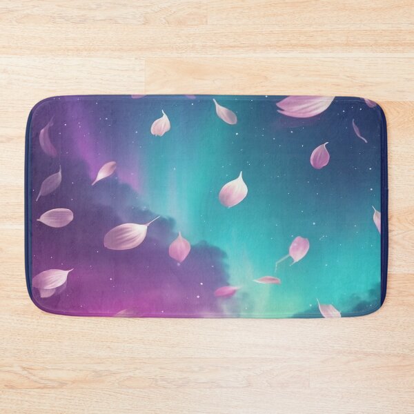 Item preview, Cosmic Petal Drift Through Aurora designed and sold by ClarityPulse Studio.