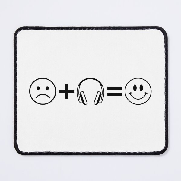Item preview, Music Is My Therapy - Sad Plus Headphones Equals Happy designed and sold by Vision Crafted.