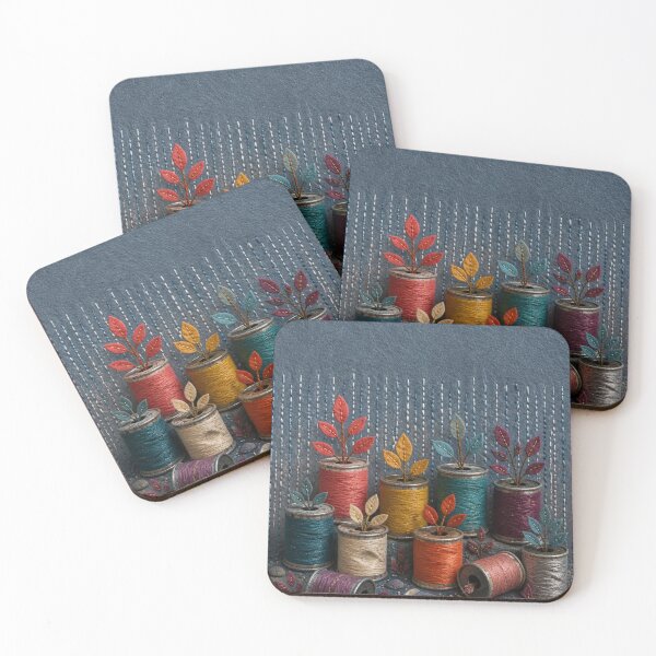 Item preview, Tin Spool Rain Garden designed and sold by GraphycoPublish.