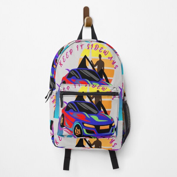 Item preview, Keep It Sideways - Retro JDM Drift Car Art designed and sold by zaoroo shop.