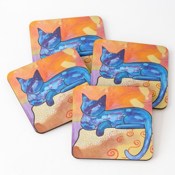 Item preview, Blue Cat designed and sold by elissa's super fun shop.