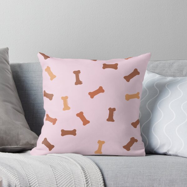 Item preview, Cute Dog Bones Aesthetic Pastel Pink Pattern designed and sold by SEW WHAT.