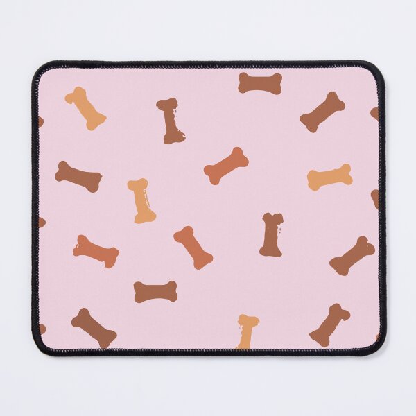 Item preview, Cute Dog Bones Aesthetic Pastel Pink Pattern designed and sold by SEW WHAT.