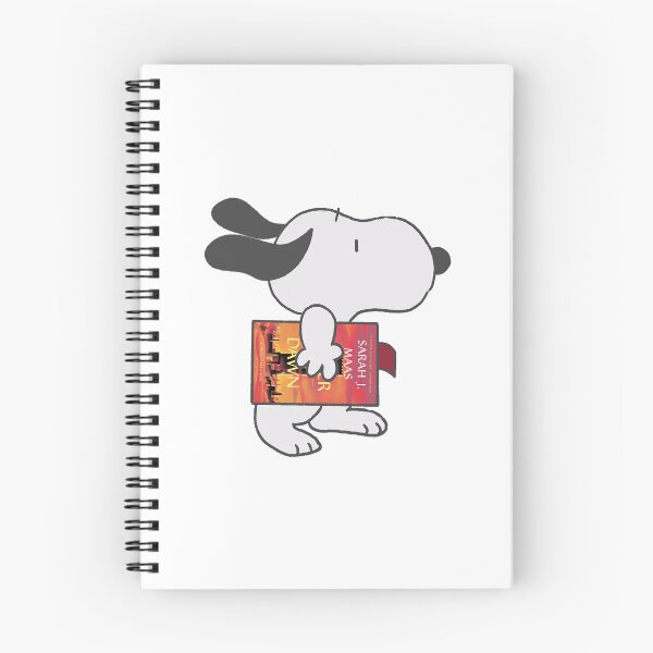 Item preview, snoopy reading tower of dawn designed and sold by liveawhimsylife.