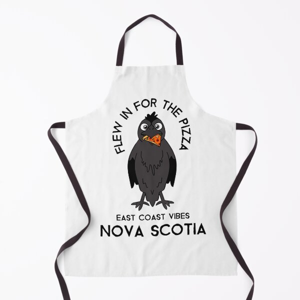 Item preview, Nova Scotia Pizza Lover Crow designed and sold by Sartoris Art.