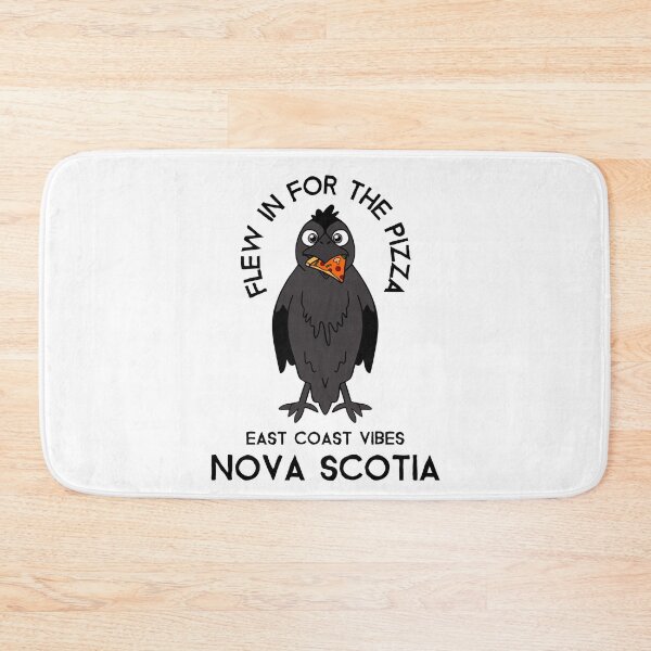 Item preview, Nova Scotia Pizza Lover Crow designed and sold by Sartoris Art.