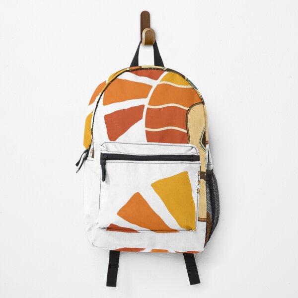Item preview, Retro 70s Sunset Acoustic Guitar for Campfire Nights designed and sold by eignvalue.