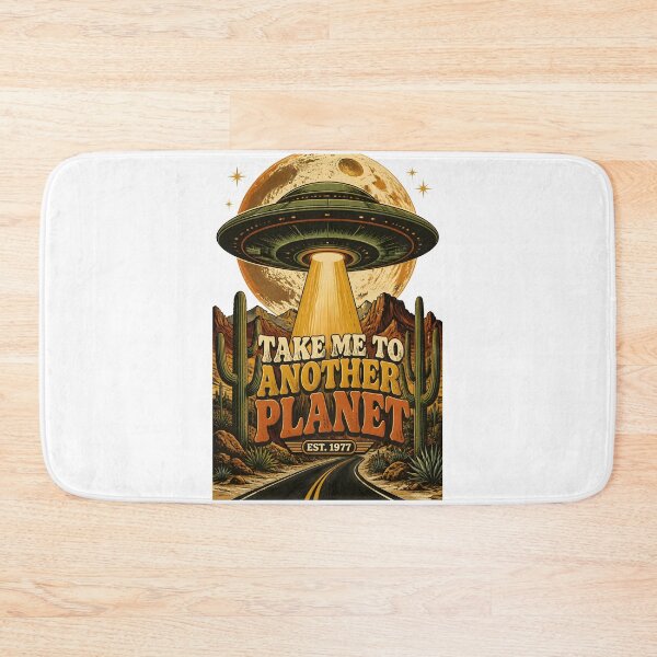 Item preview, Take Me to Another Planet – Retro UFO Vintage Sci-Fi T-Shirt designed and sold by Kiinaaa.