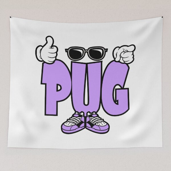 Item preview, PUG - PETS Graffiti Character Bold Popart designed and sold by NFTWords.