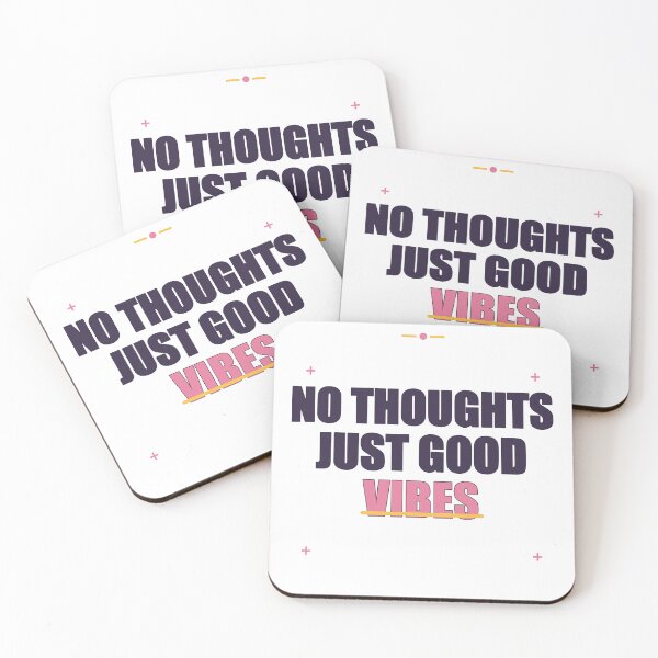 Item preview, No Thoughts Just Good Vibes designed and sold by good-graffity.
