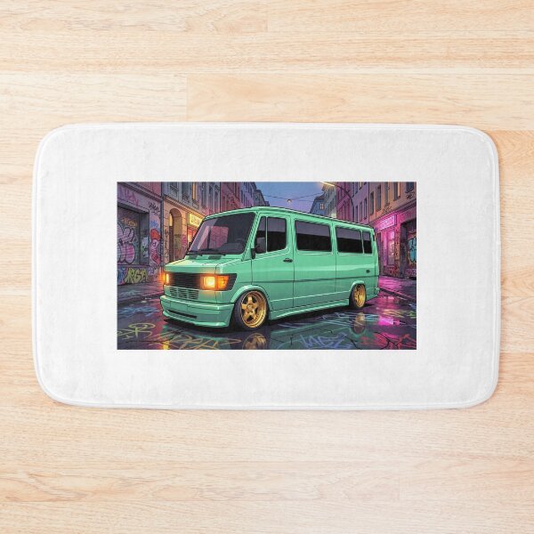 Item preview, Stylish cucumber truck in an urban setting designed and sold by maistrTREASURE.