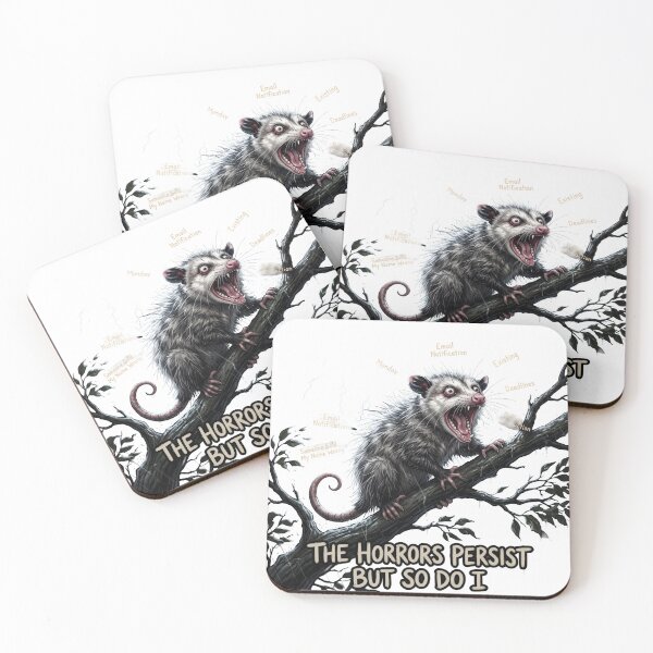 Item preview, The Horrors Persist But So Do I designed and sold by LunaMarkos.