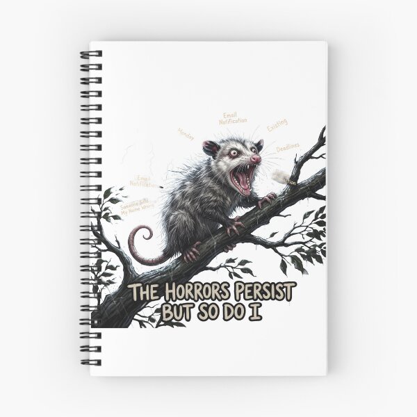Item preview, The Horrors Persist But So Do I designed and sold by LunaMarkos.