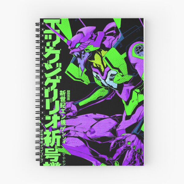 Item preview, Eva Unit 01 Halftone Retro Poster  designed and sold by AnimeArsenalPrints.