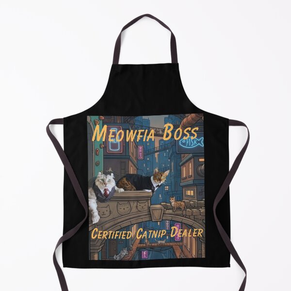 Item preview, Meowfia Boss – Certified Catnip Dealer | Funny Gangster Cat designed and sold by DigitalSkyfall.