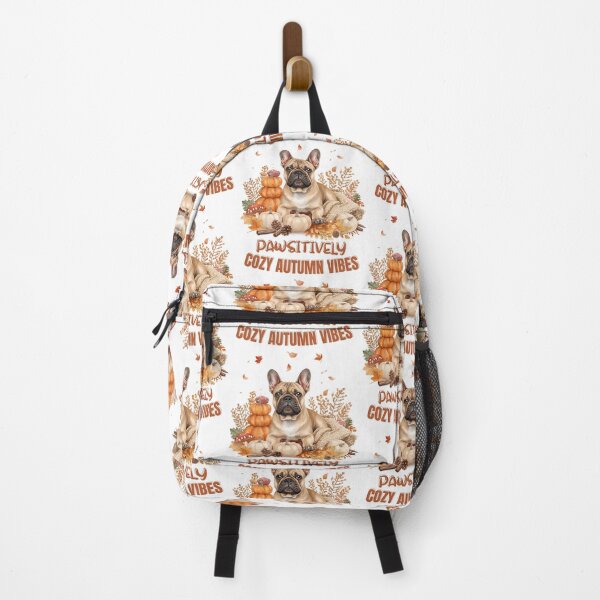 Item preview, Cozy French Bulldog Autumn Vibes designed and sold by VibranPalette.