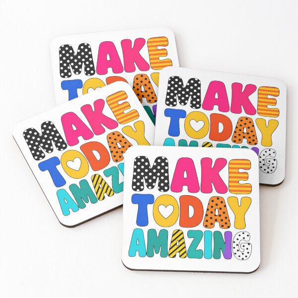 Item preview, Make Today Amazing Colorful Teacher Quote – Cute Classroom Positive Design designed and sold by PalleteCreation.