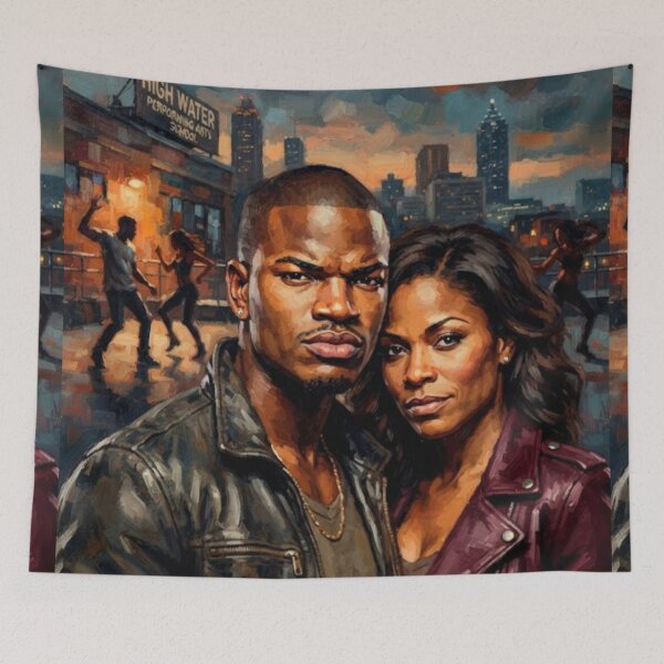 Item preview, Step Up High Water Drama Fine Art Tribute designed and sold by Art's Diner.