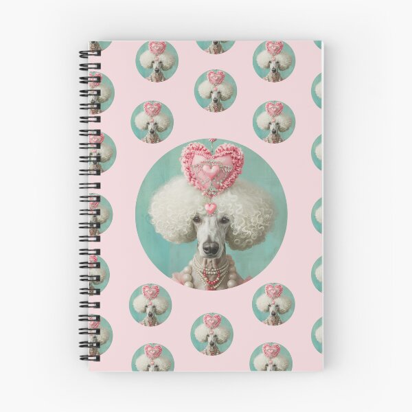 Item preview, Renaissance Poodle Portrait Seamless Pattern  designed and sold by Soft Oddity.