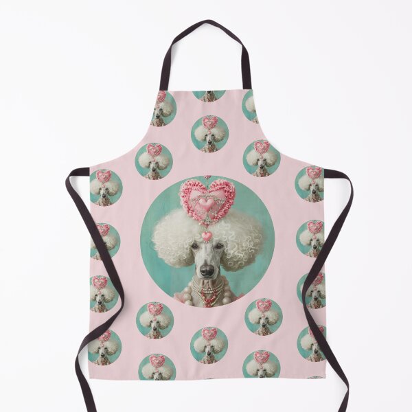 Item preview, Renaissance Poodle Portrait Seamless Pattern designed and sold by Soft Oddity.