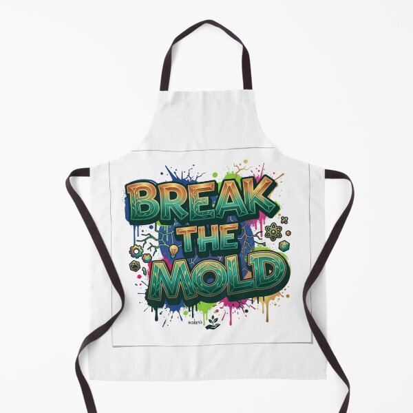 Item preview, Break The Mold Sticker | Creative Mindset Quote | Think Different Vinyl Decal | Inspirational Art Sticker | Unique Motivation Design designed and sold by MAStrends.