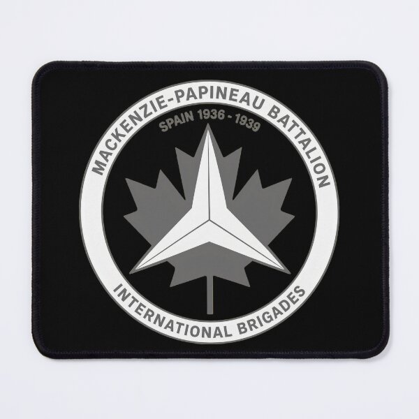 Item preview, Mackenzie Papineau Battalion International Brigades Antifascist Emblem Print designed and sold by PinUpPizzazz.