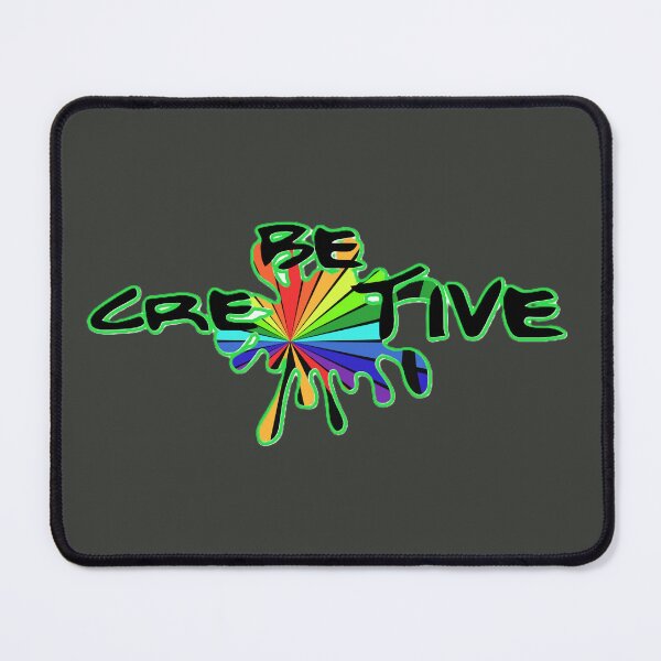 Item preview, Be Creative colorful paint splatter designed and sold by Lovemountain.
